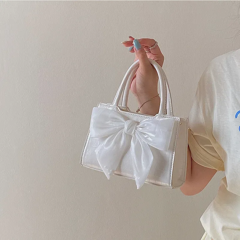 Women Fashion Fairy Style Bowknot Handbag