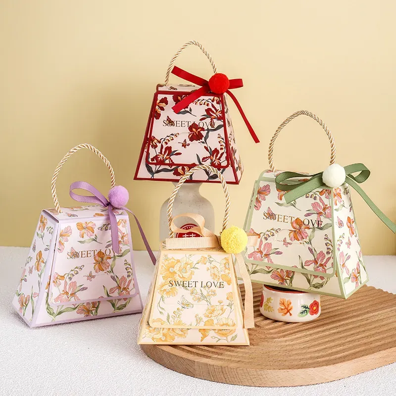 Simple Creative Wedding Candy Gift Packaging Bag