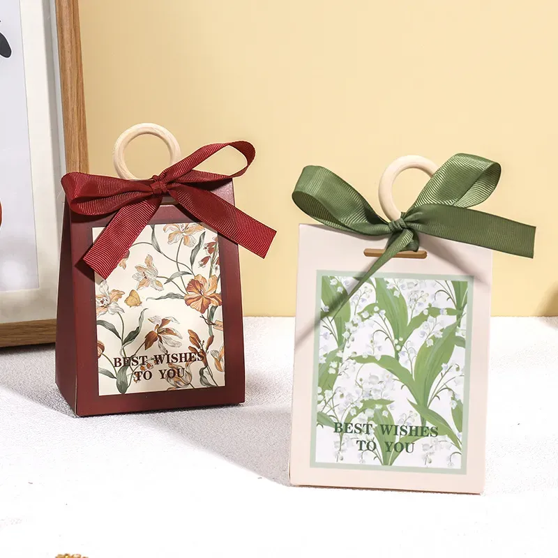 Simple Creative Wedding Candy Gift Packaging Bag
