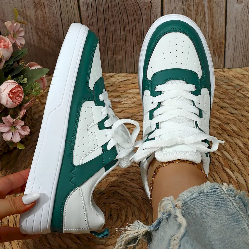 Plus Size Women'S Casual Thick Bottom Sneaker