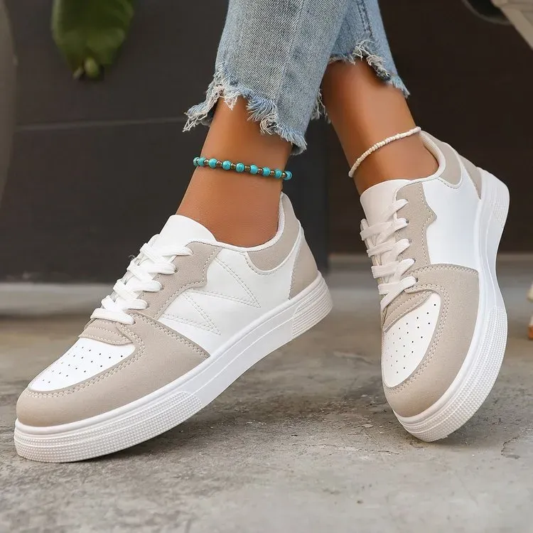 Women Casual Contrast Breathable Sneaker