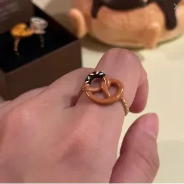 Wholesale Cartoon Cute Drop Glaze Cat Ring