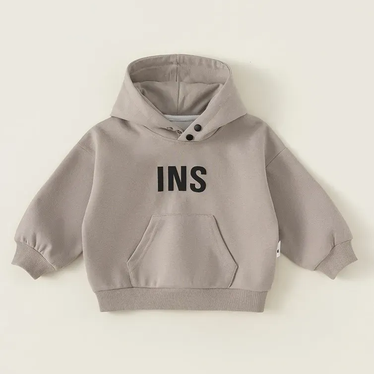 Wholesale Boy'S Fashion Casual Printed Long-Sleeve Hoodies