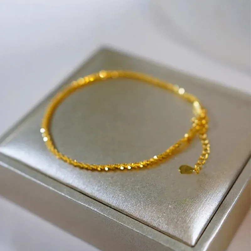 Wholesale Titanium Steel Fashion Gold Bracelet