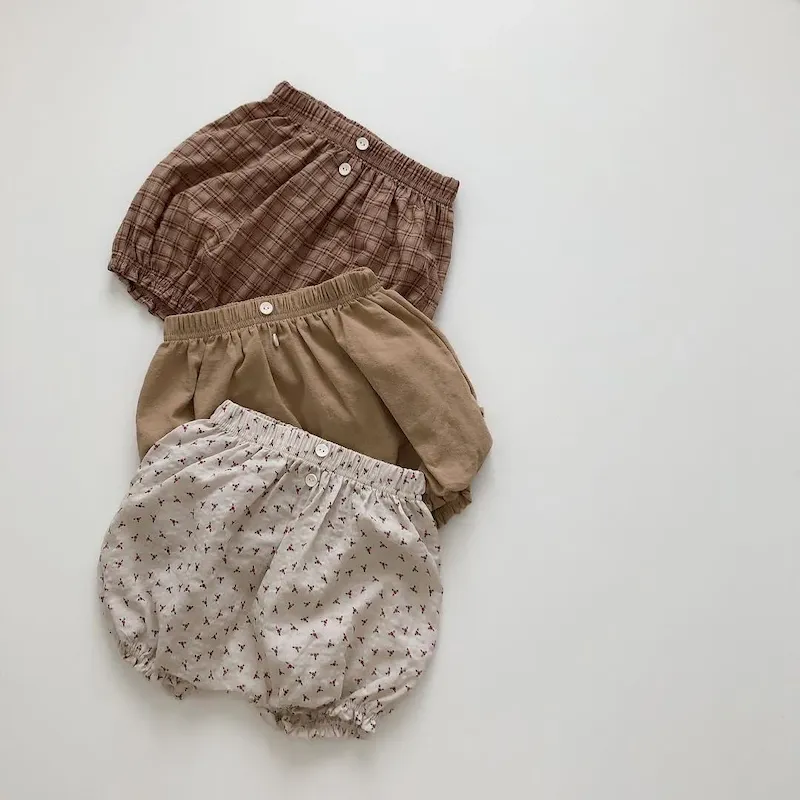 Wholesale Baby'S Simple Print Shorts